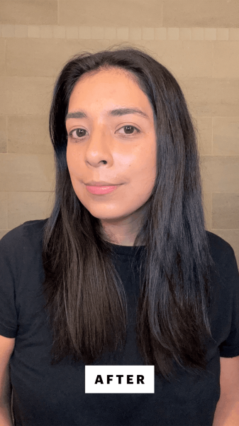 Foresto after using the GHD Helios Professional HairDryer