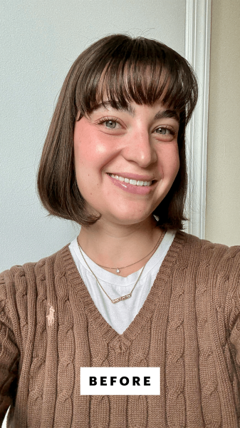 Image may contain Head Person Face Happy Smile Body Part Neck Adult Photography Portrait Accessories and Jewelry